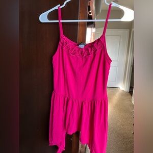 Pink Sleeveless Top